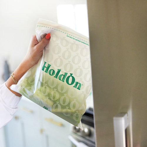 HoldOn Compostable Zipseal Gallon Bags (25-ct)
