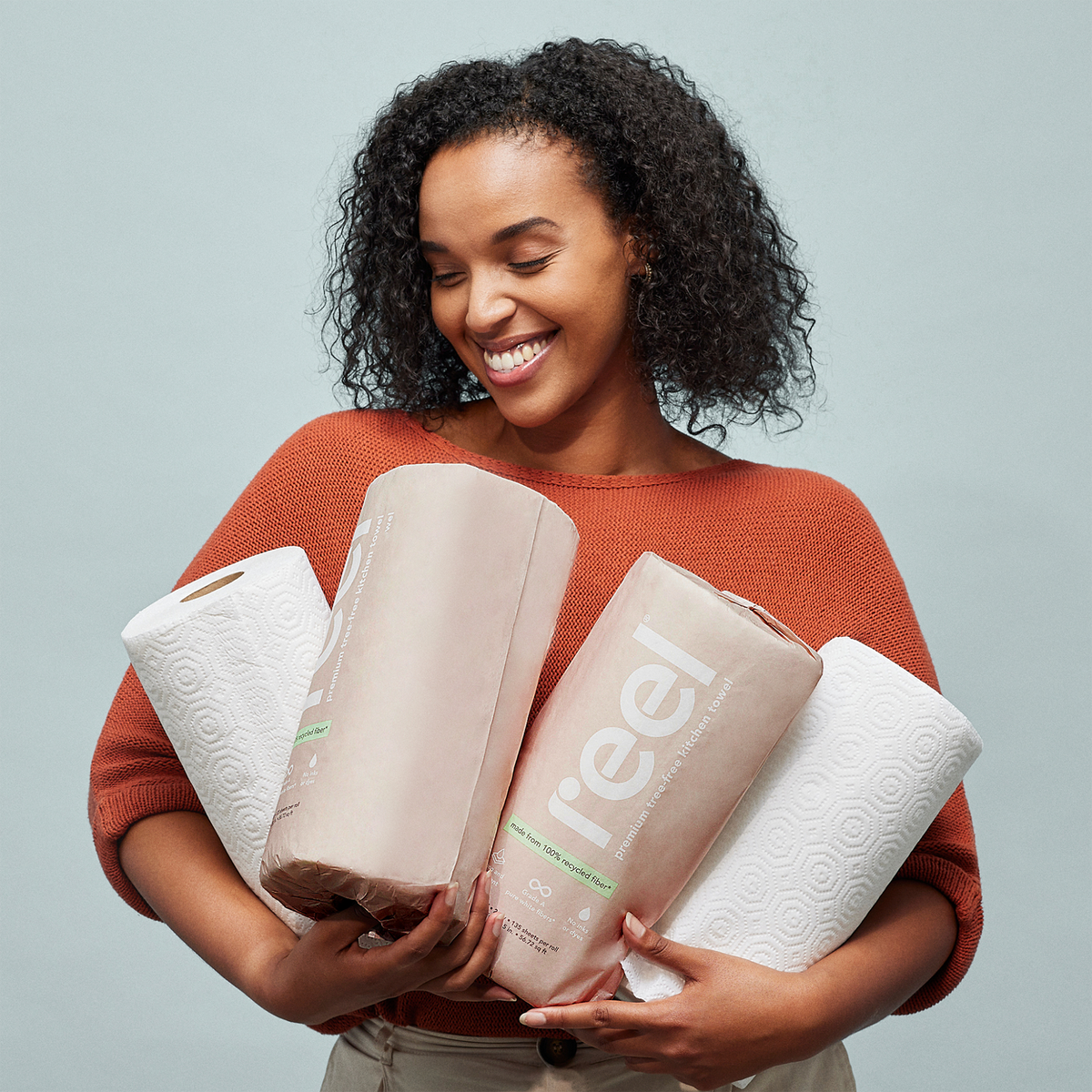 Reel Recycled Paper Towels (12-ct)